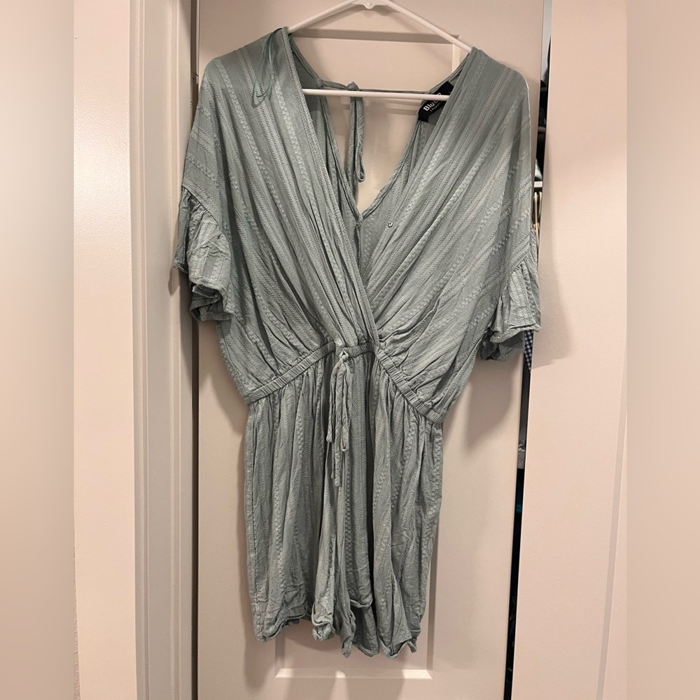 Blue B Romper